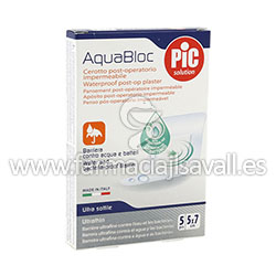 APOSITOS AQUABLOC PIC ANTIBACTERIANO 5 UDS 5 X 7 CM