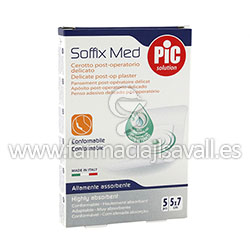 APOSITOS SOFFIX MED PIC ANTIBACTERIANO 5 UDS 5 X 7 CM