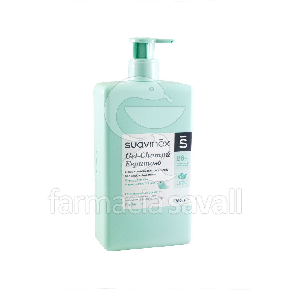 SUAVINEX GEL-CHAMPU ESPUMOSO 750ML