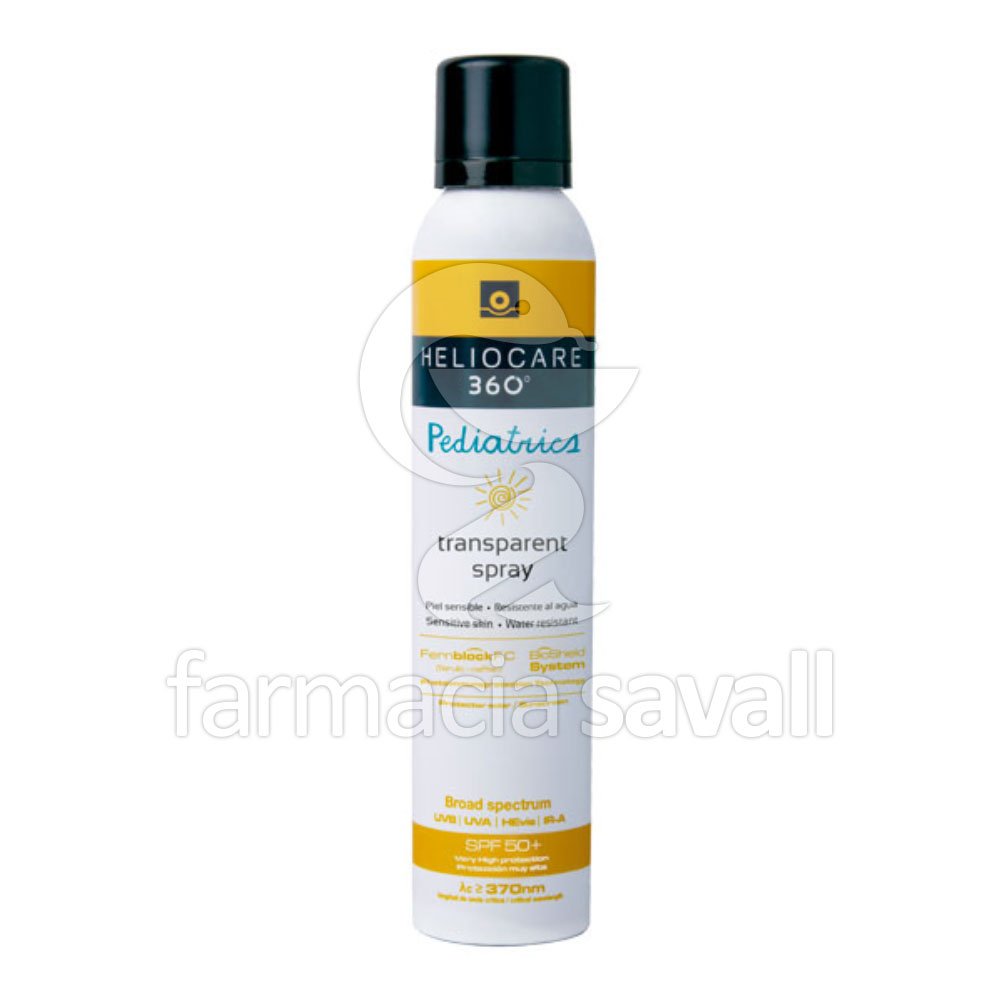 HELIOCARE 360 PEDIATRICS TRANSPARENT SPRAY 200 ML