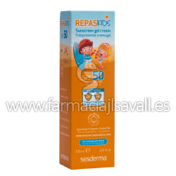 REPASKIDS FOTOPROTECTOR CREMA GEL SPF50 100 ML