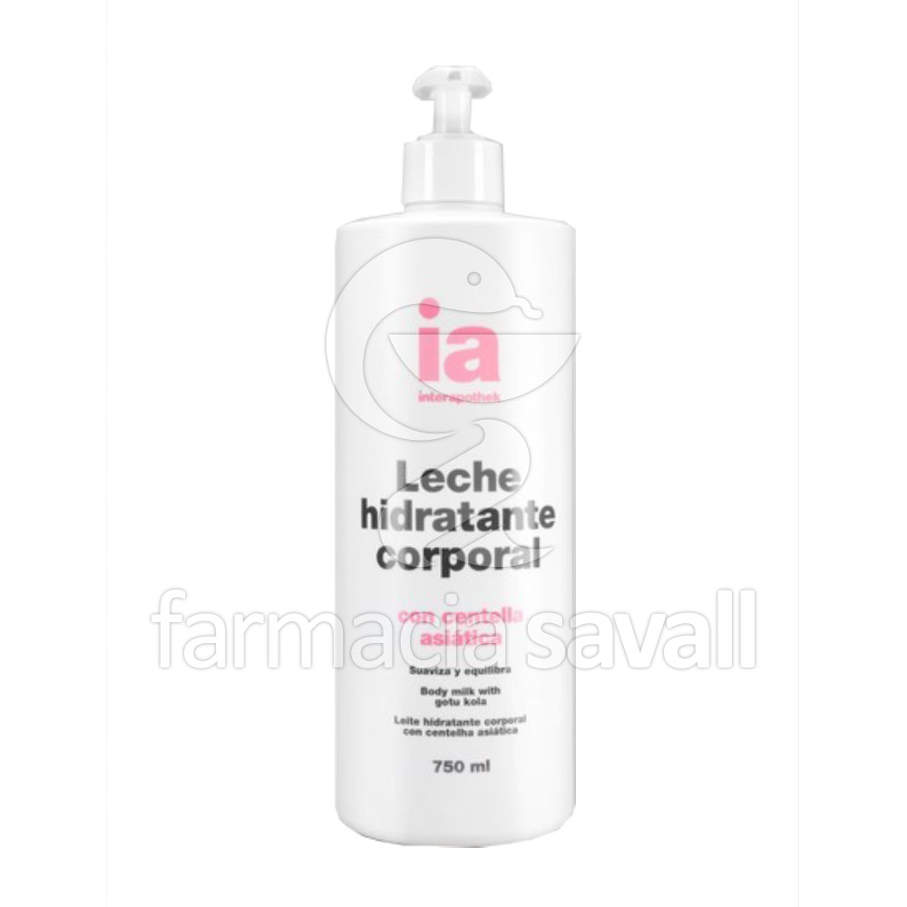 INTERAPOTHEK LECHE HIDRATANTE CORPORAL 750ML