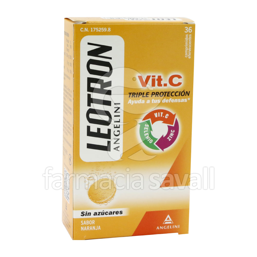 LEOTRON VIT C 36 COMPRIMIDOS EFERVESCENTES