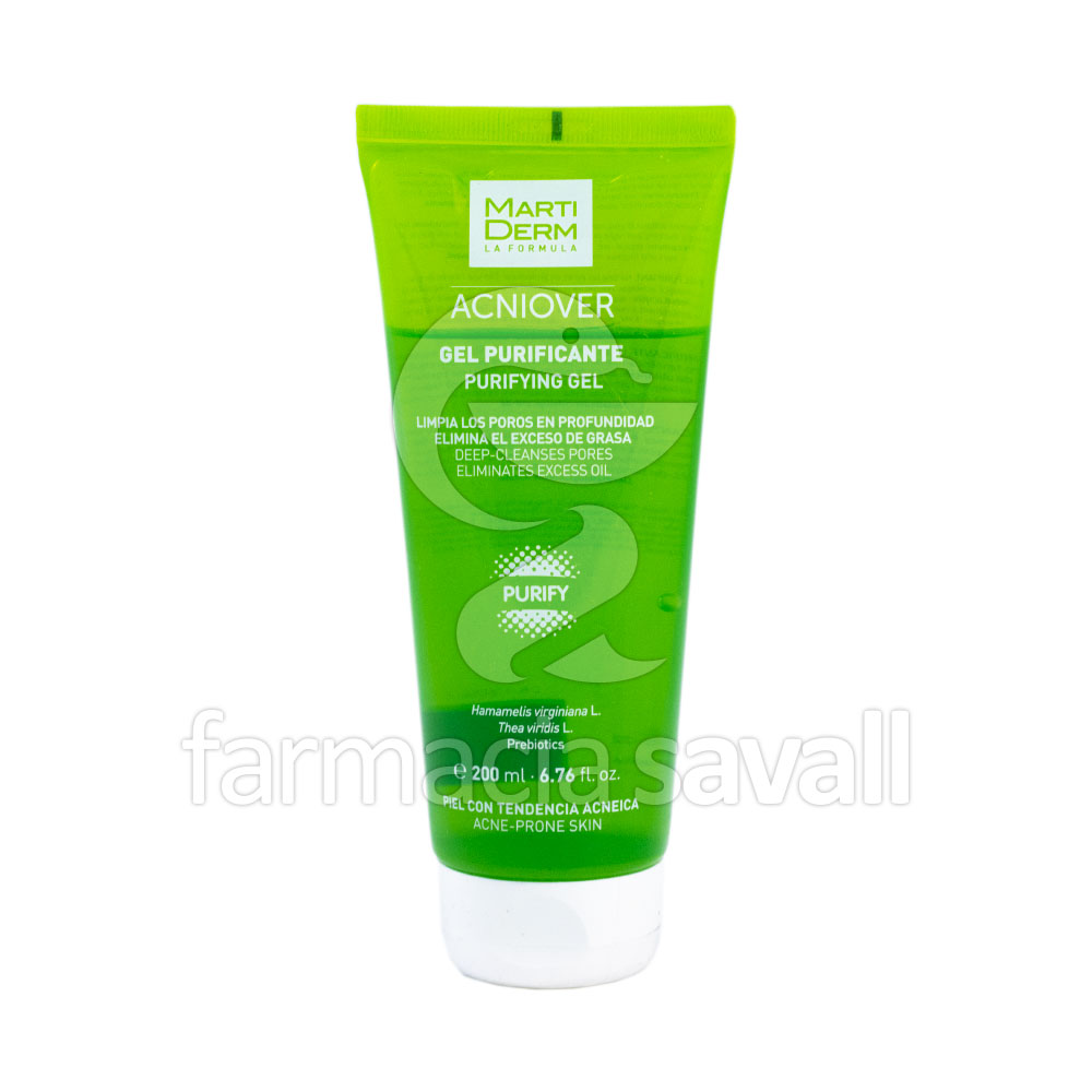 ACNIOVER GEL PURIFICANTE MARTIDERM 200ML