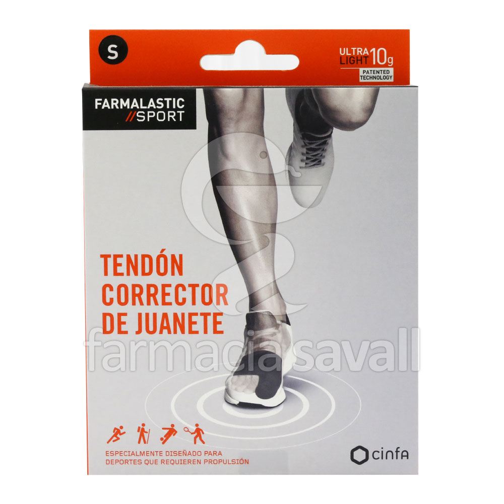 FARMALASTIC SPORT TENDON CORRECTOR DE JUANETE TALLA S