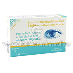 SOLUCION OFTALMICA HIDRATANTE STADA 20 X 0.5 ML