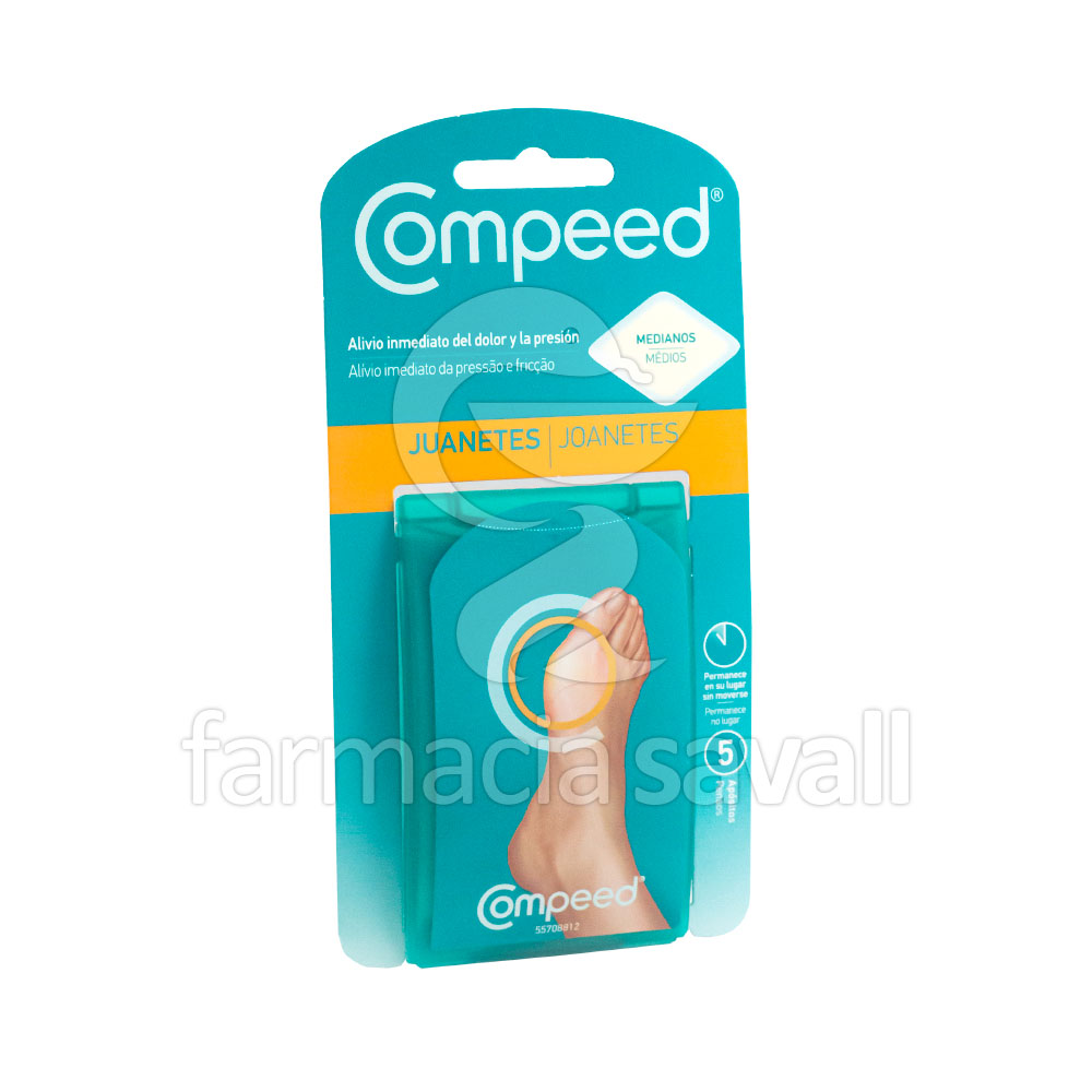 COMPEED JUANETES 5 APOSITOS EN GEL