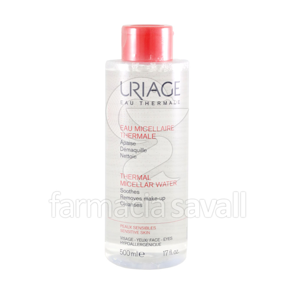 URIAGE AGUA MICELAR THERMAL  PIEL SENSIBLE 500ML