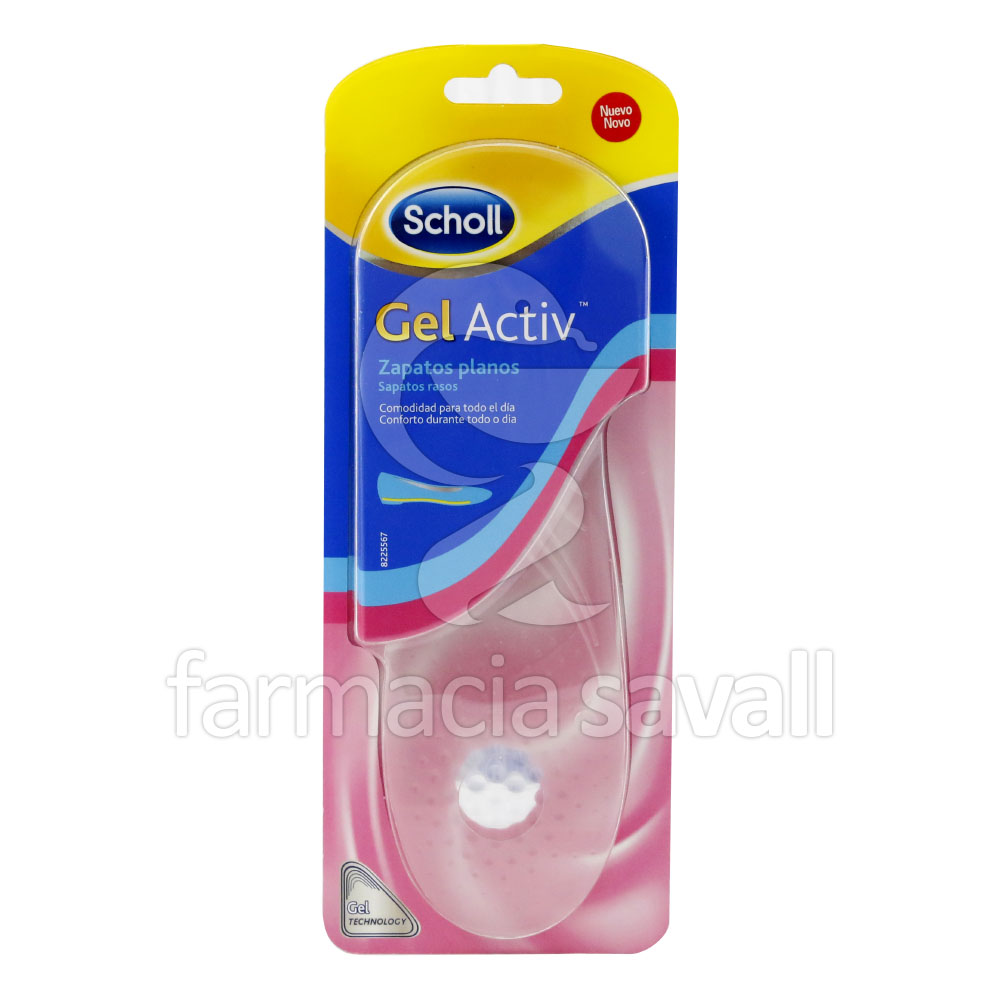 DR SCHOLL PLANTILLAS GELACTIV ZAPATOS PLANOS