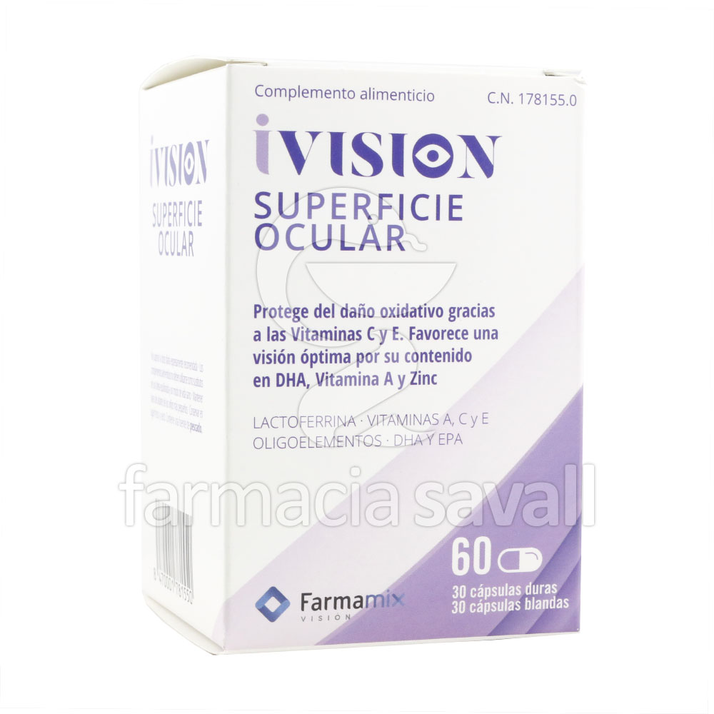 IVISION SUPERFICIE OCULAR 60 CAPSULAS (30+30)