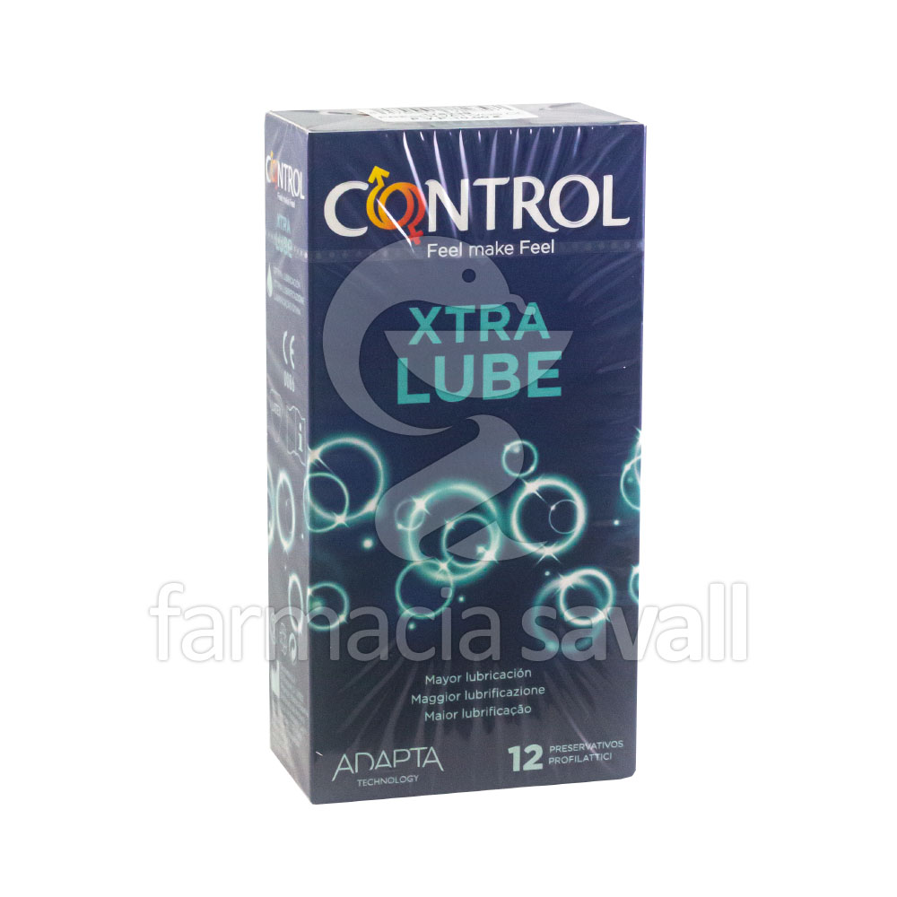 PRESERVATIVOS CONTROL ADAPTA NATURE EXTRA LUBE 12 UDS