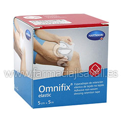 OMNIFIX ELASTIC ESPARADRAPO DE RETENCION ELASTICO DE TEJIDO NO TEJIDO 5 CM X 5 M