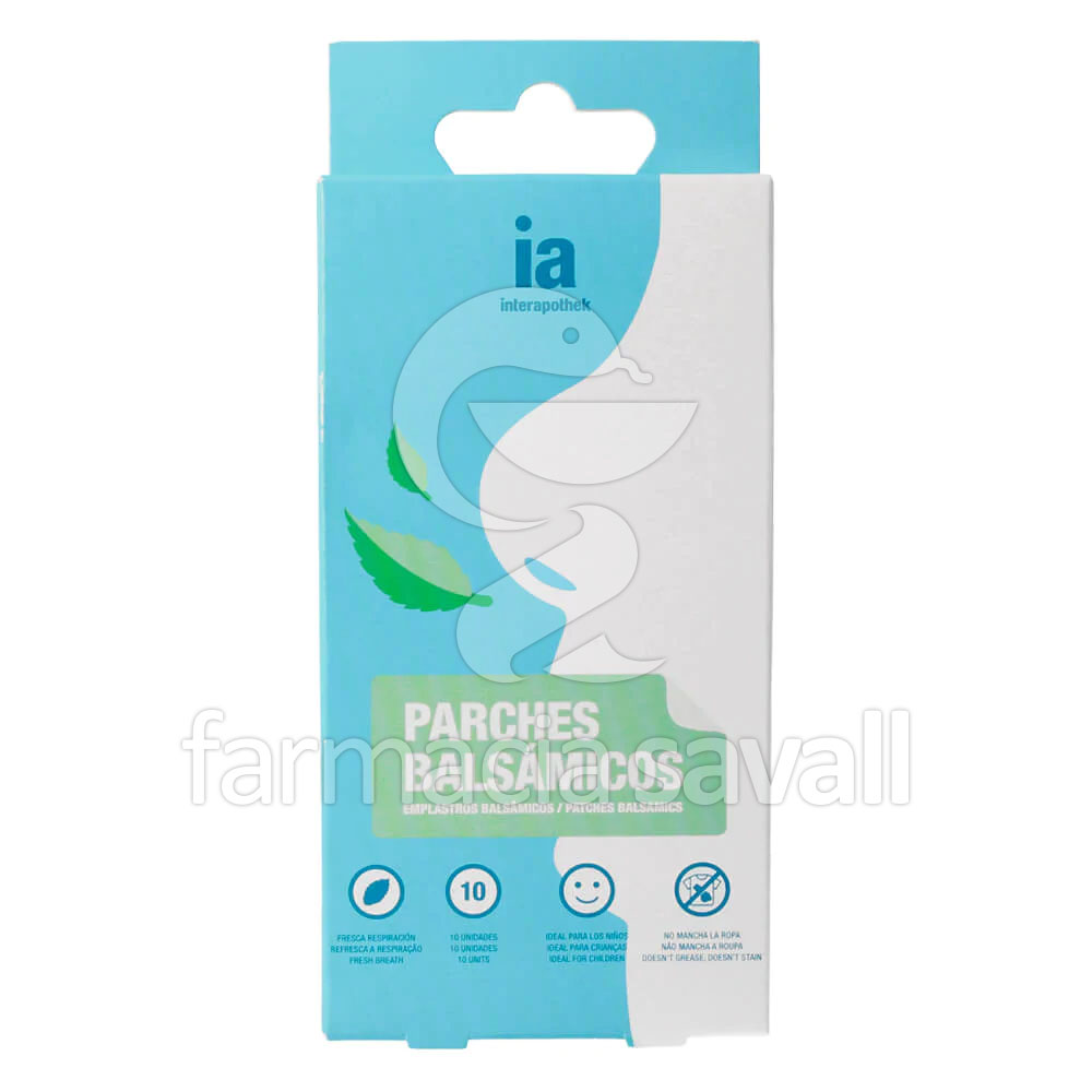 PARCHES BALSAMICOS IA 10 UND