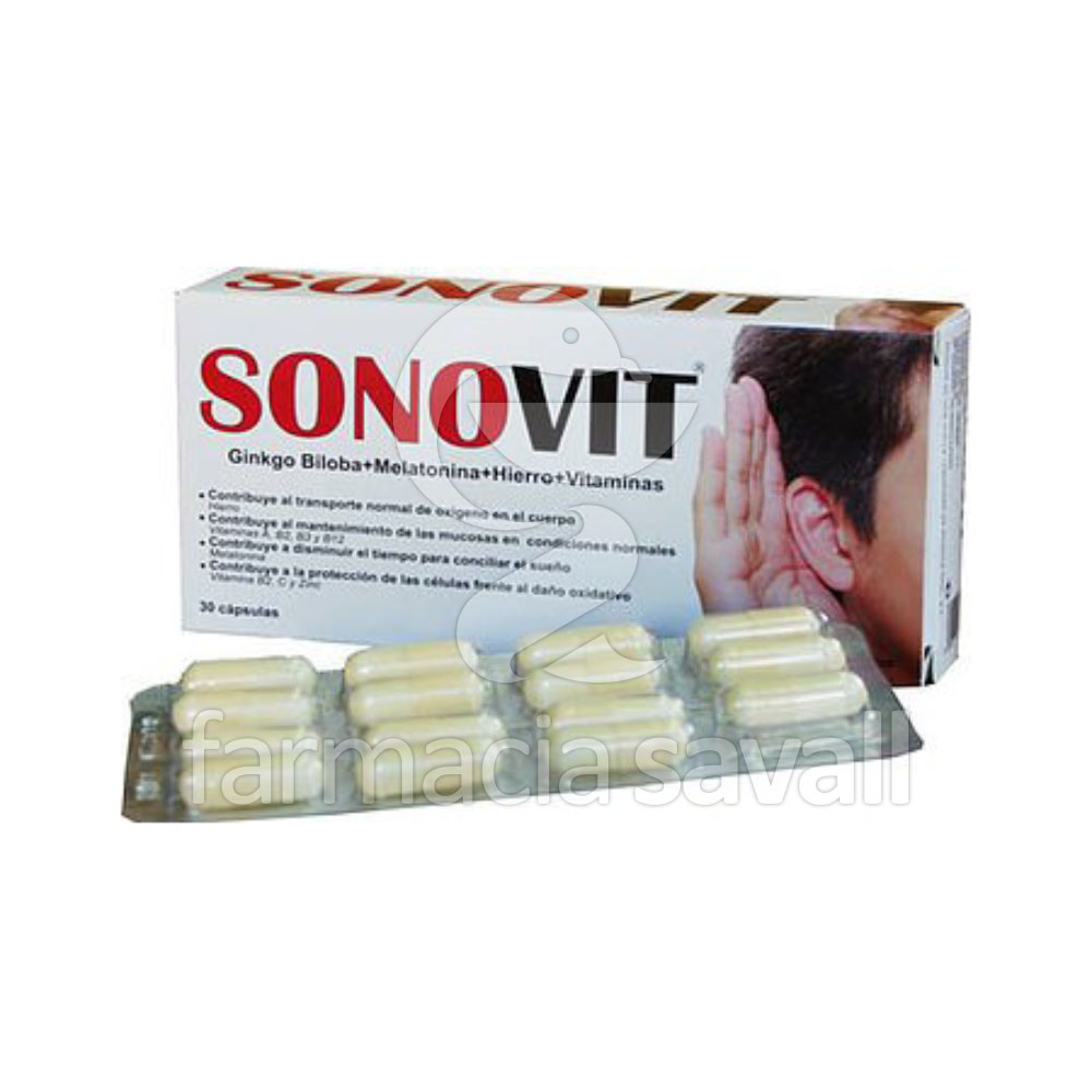 SONOVIT 30 CAPSULAS