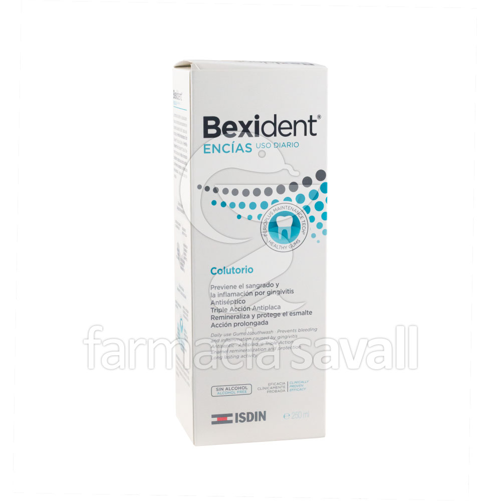 BEXIDENT ENCIAS CON TRICLOSAN MANTENIMIENTO COLUTORIO 250 ML