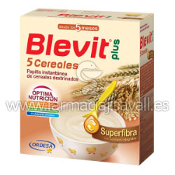 BLEVIT PLUS 5 CEREALES SUPERFIBRA 600 G