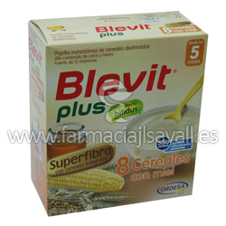 Blevit Plus Superfibra 8 Cereales miel 600 gr