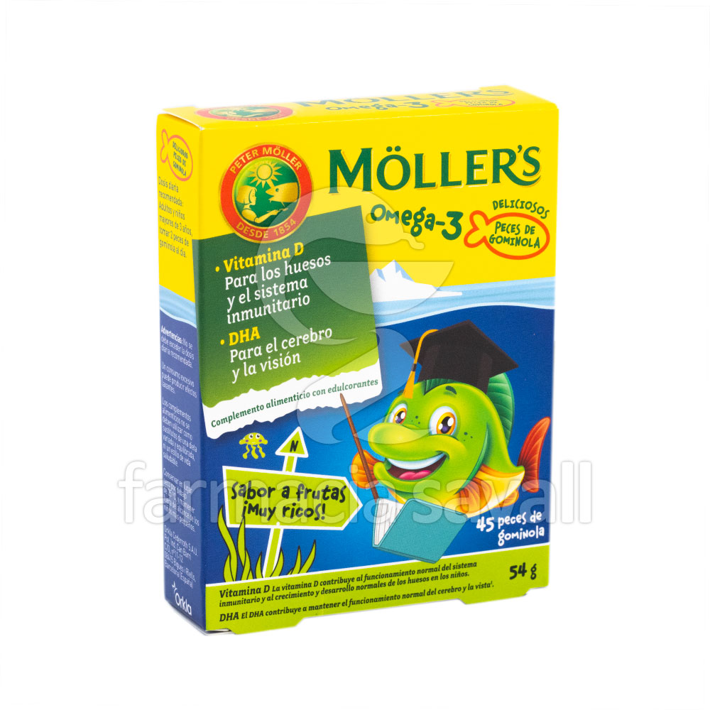 MÖLLER´S OMEGA-3 45 PECES DE GOMINOLA