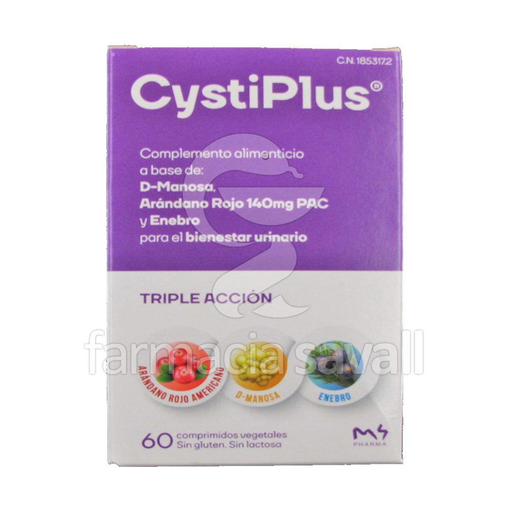 CYSTIPLUS 60 COMPRIMIDOS