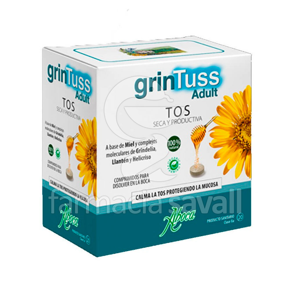 ABOCA GRINTUSS ADULT TOS SEC Y PRODUCTIVA COMPRIMIDOS