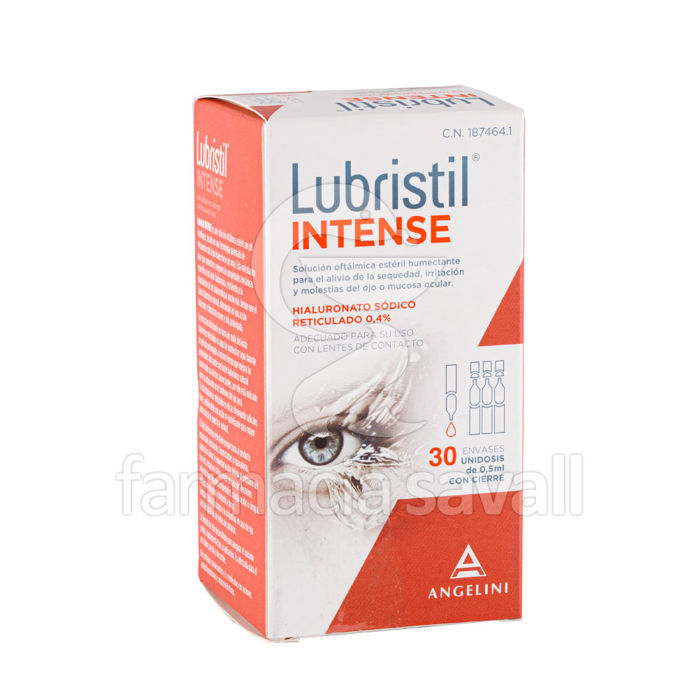 LUBRISTIL INTENSE 30 UNIDOSIS