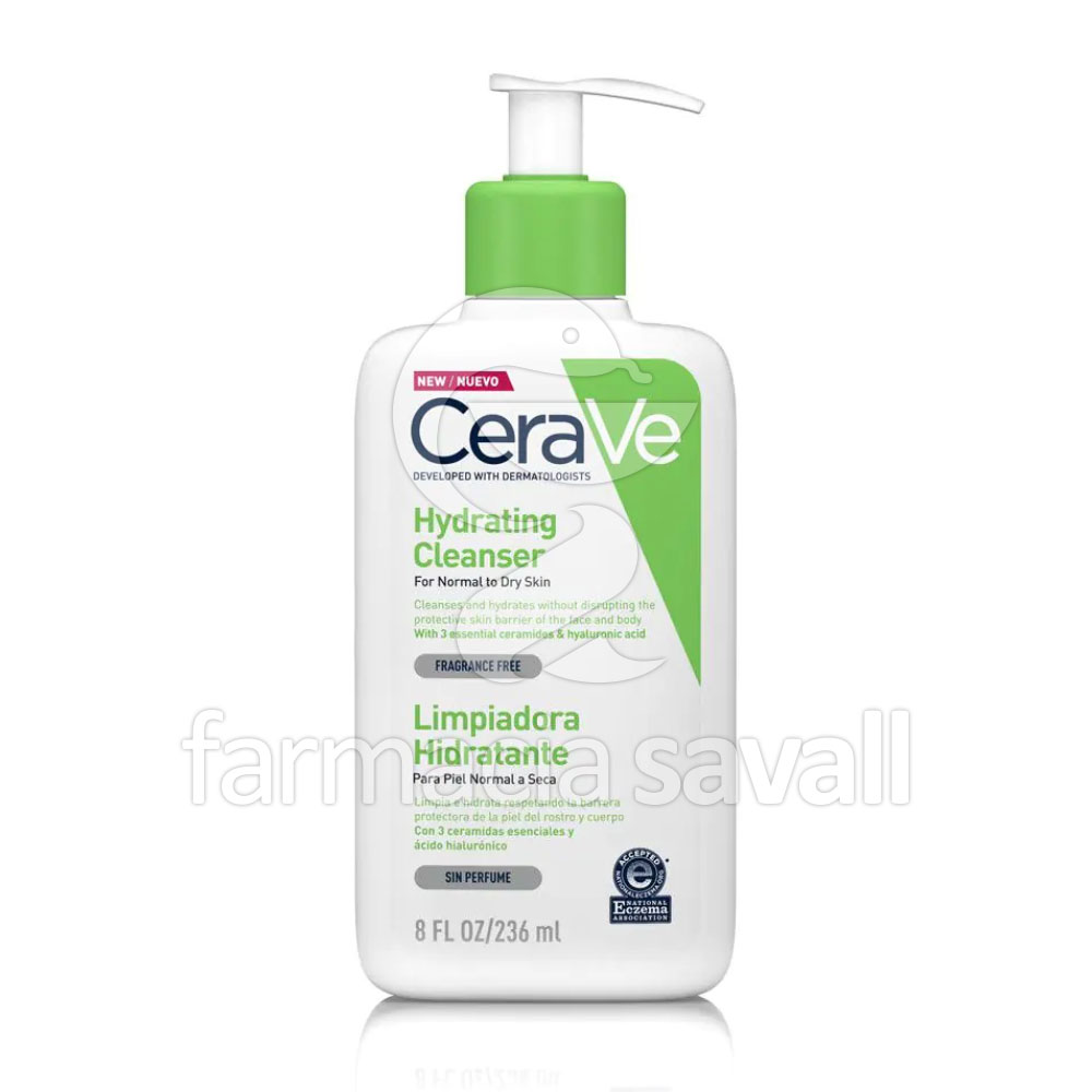 CERAVE LIMPIADORA HIDRATANTE 236 ML