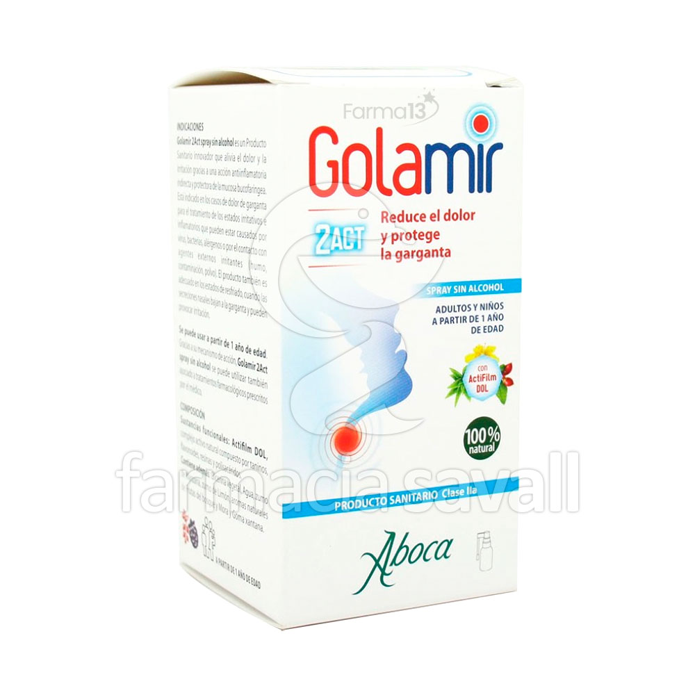 ABOCA GOLAMIR SPRAY SIN ALCOHOL 30ML