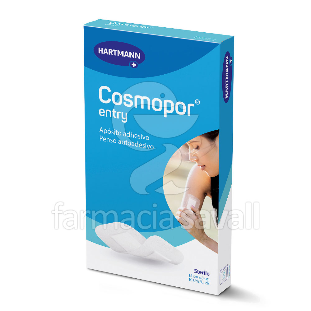 COSMOPOR APOSITO ADHESIVO 15X8 CM  10 UDS