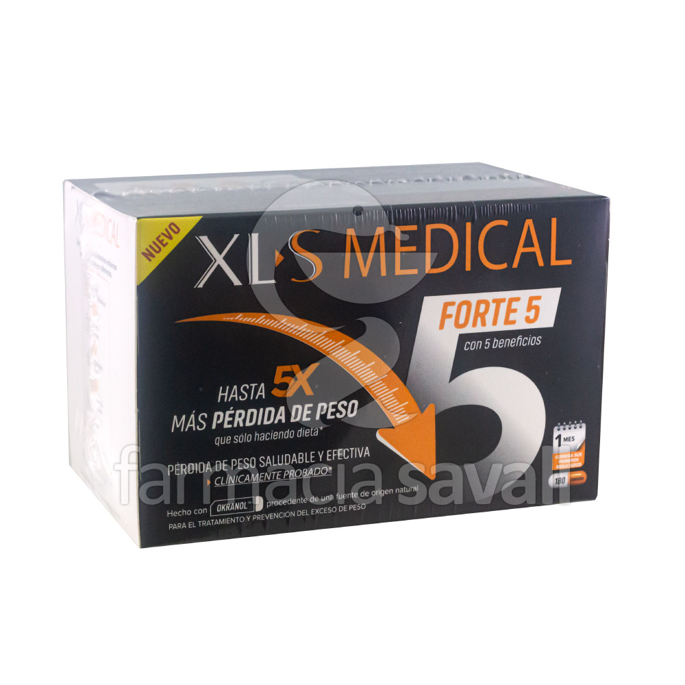 XLS MEDICAL FORTE 5 180 CAPSULAS
