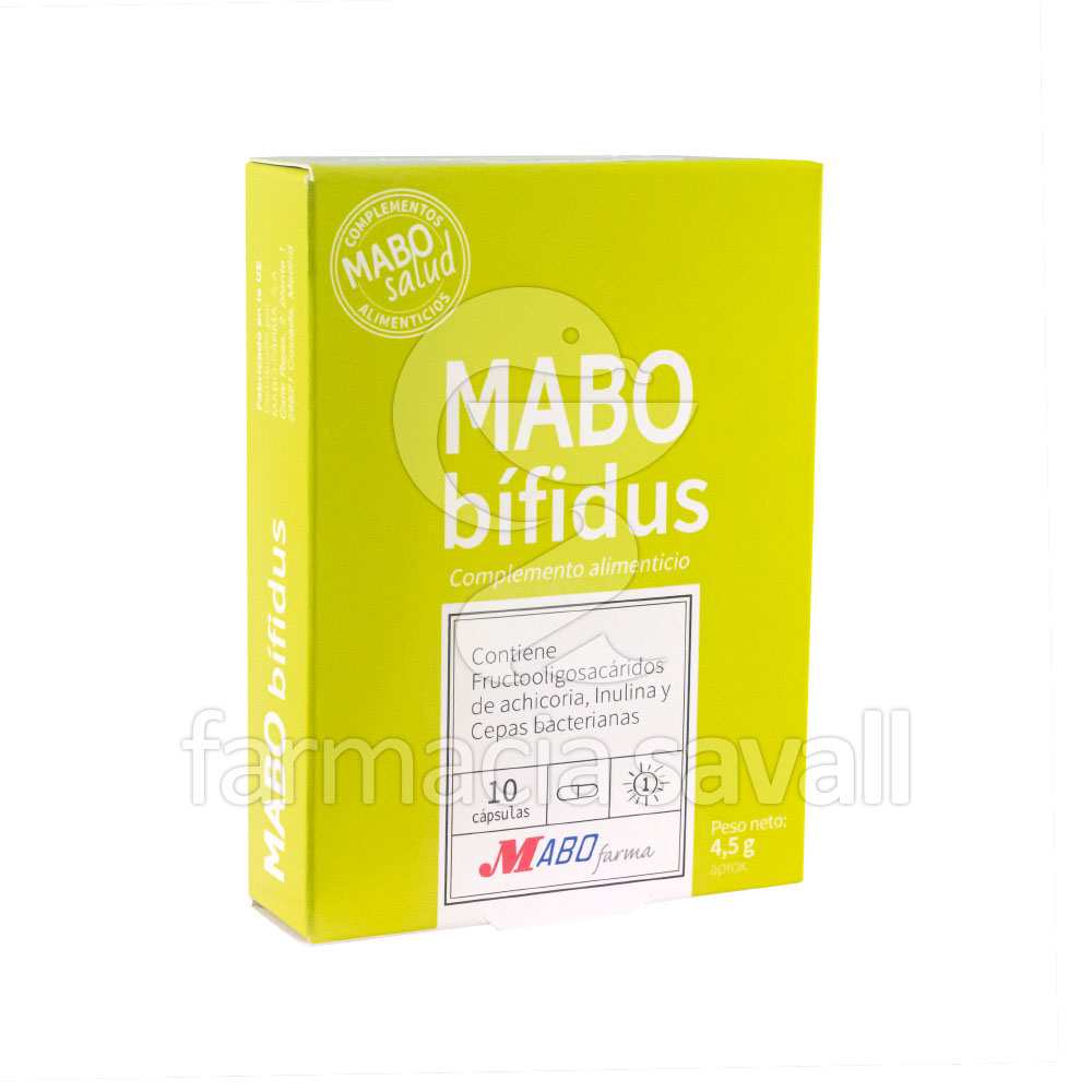 MABO BÍFIDUS 10 CAPSULAS