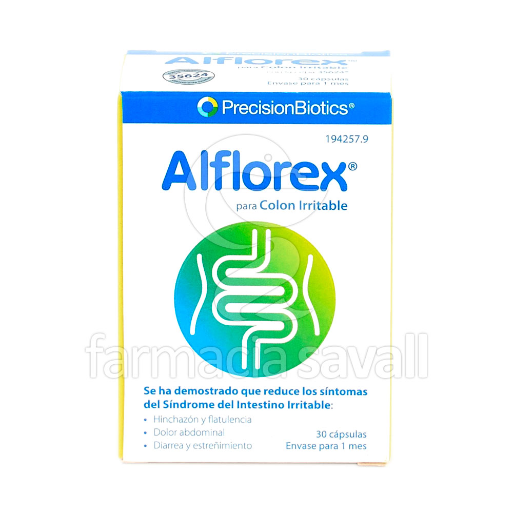 ALFLOREX COLON IRRITABLE 30 CAPSULAS