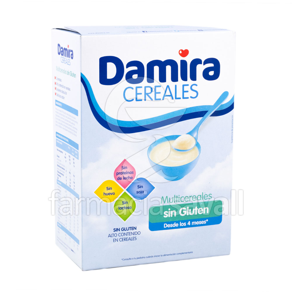 DAMIRA MULTICEREALES SIN GLUTEN 600 GRAMOS