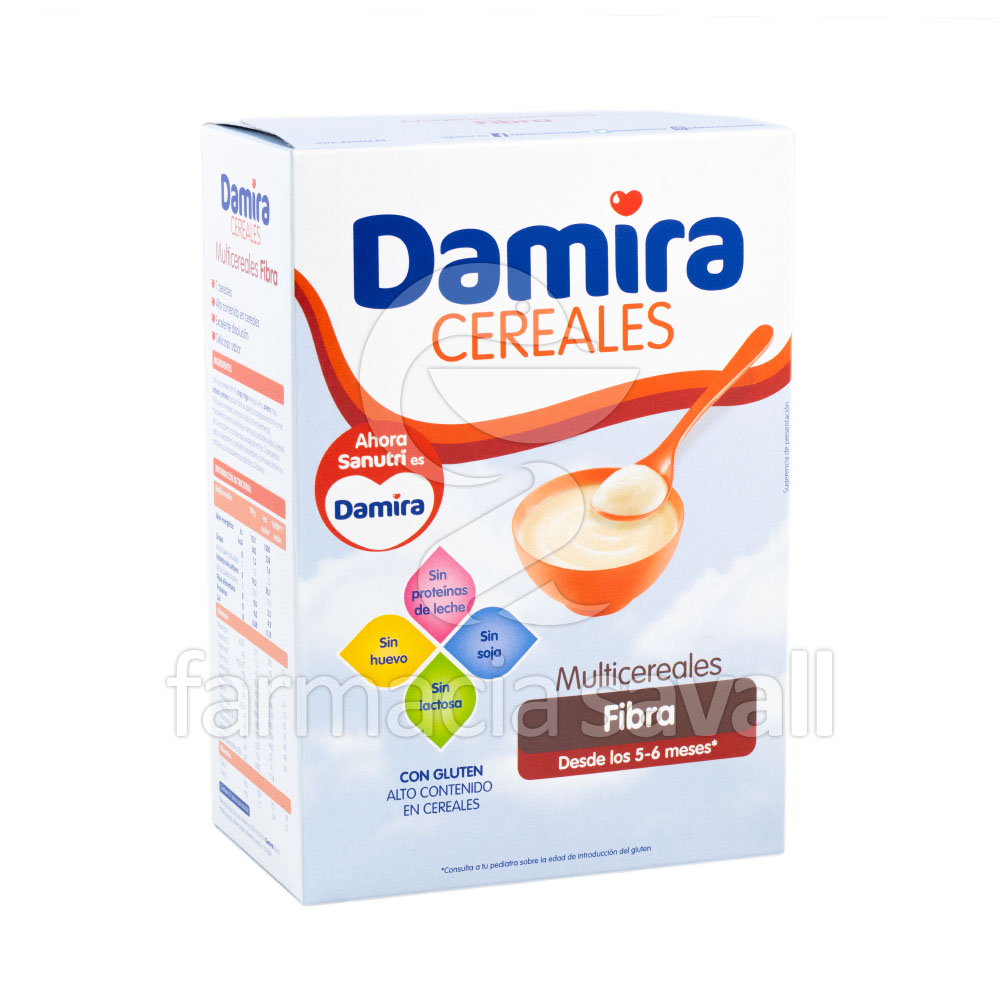 DAMIRA MULTICEREALES FIBRA 600 GRAMOS