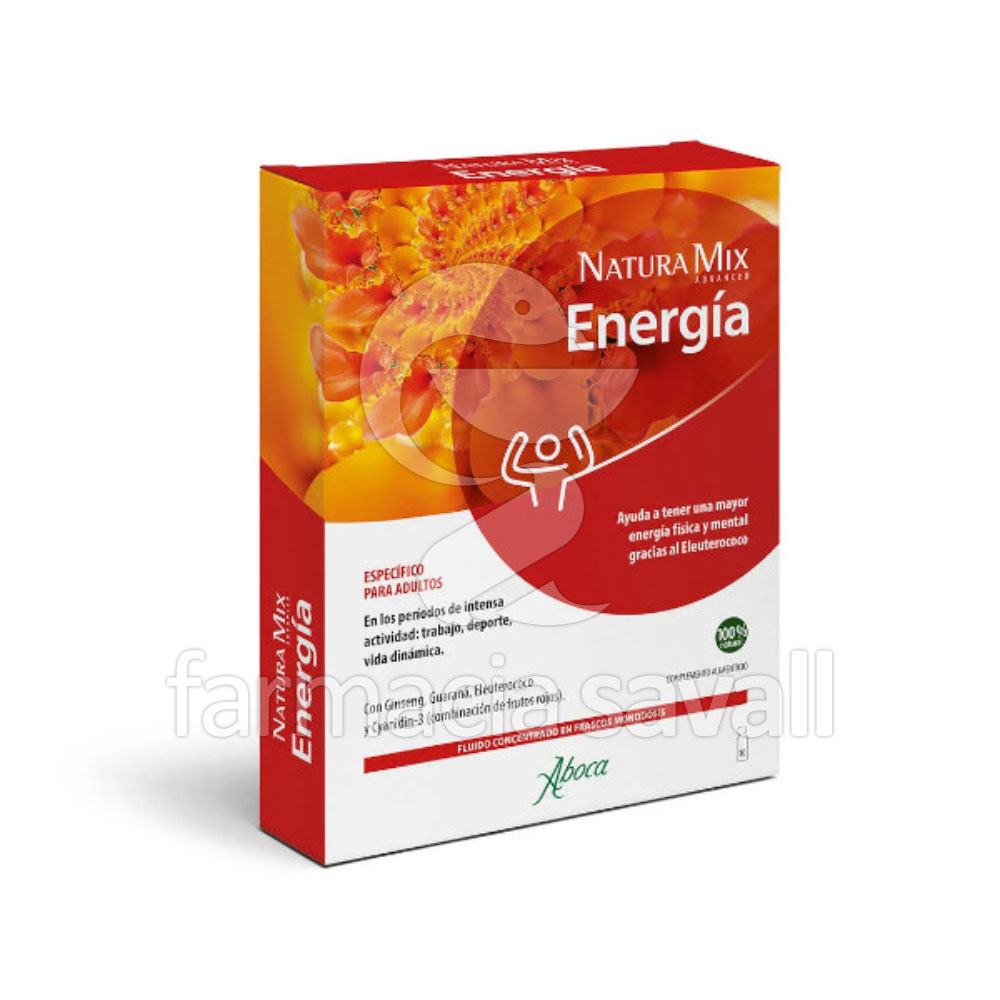 ABOCA NATURA MIX ENERGIA 10 FRASCOS