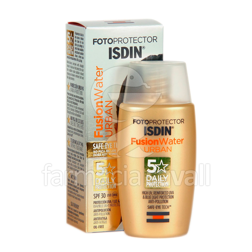 FOTOPROTECTOR ISDIN FUSION WATER URBAN 50 SPF 50ML