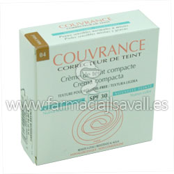 AVENE COUVRANCE CREMA COMPACTA OIL FREE 9.5 G 04 MIEL