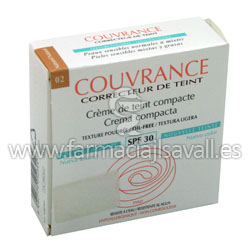 AVENE COUVRANCE CREMA COMPACTA OIL FREE 9.5 G 02 NATURAL