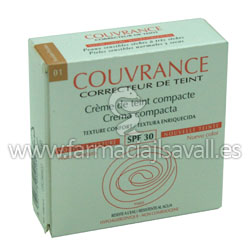 AVENE COUVRANCE CREMA COMPACTA 9.5 G 01 PORCELANA