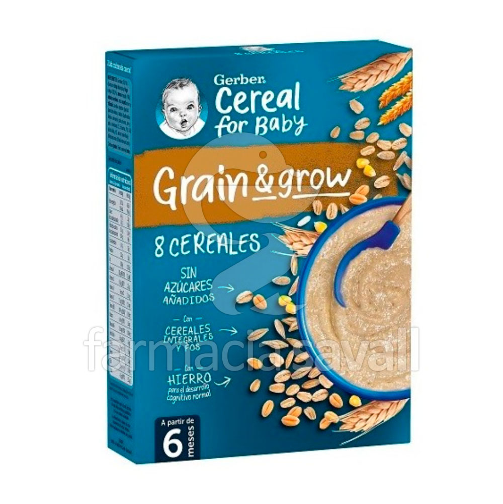 GERBER 8 CEREALES 250G