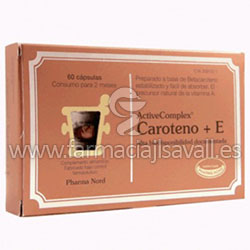 ACTIVECOMPLEX CAROTENO + E 60 CAPSULAS