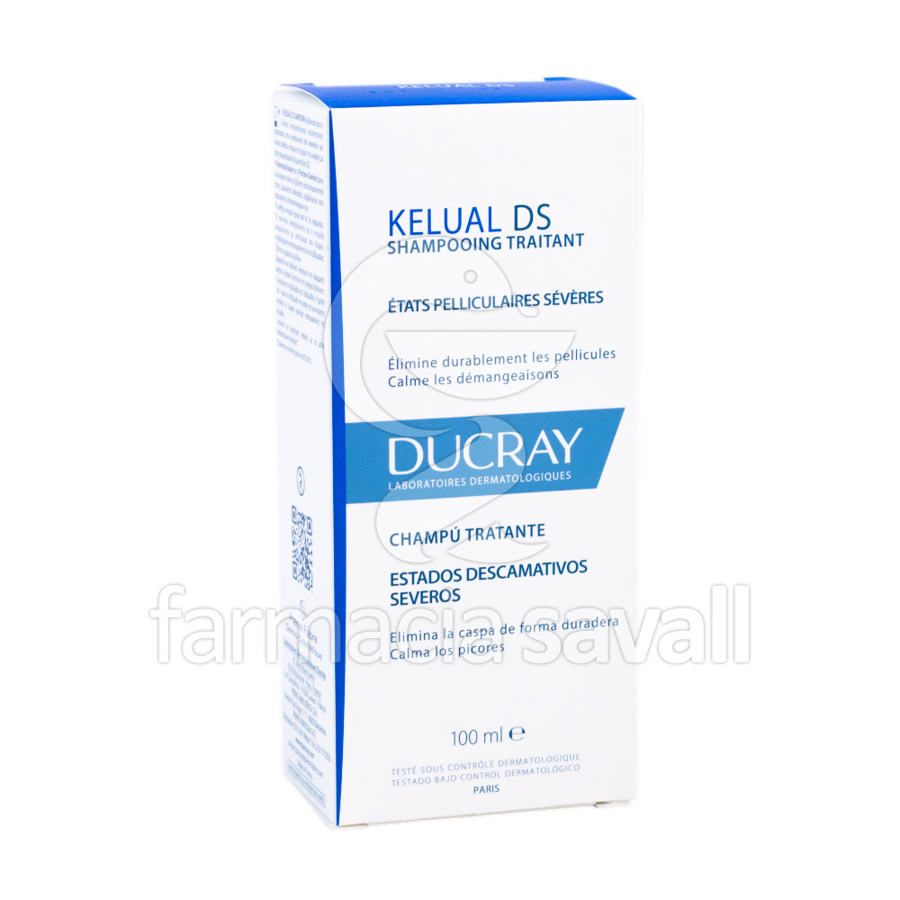 KELUAL DS DUCRAY CHAMPU TRATANTE ANTICASPA 100ML