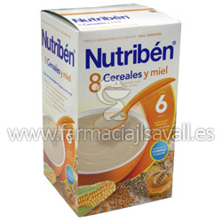 NUTRIBEN 8 CEREALES Y MIEL 600 G 