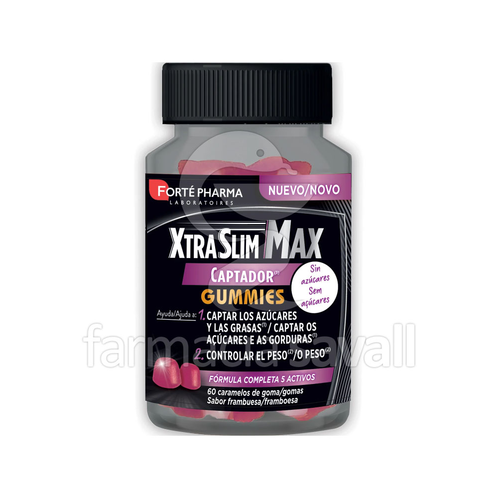 XTRASLIM CAPTAGRASAS 60 GUMMIES