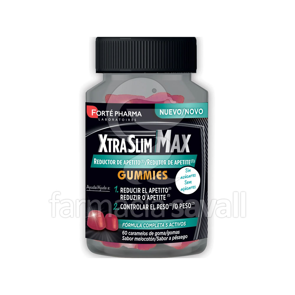 XTRASLIM REDUCTOR DE APETITO 60 GUMMIES