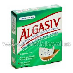 ALGASIV SUPERIOR 18 ALMOHADILLAS ADHESIVAS