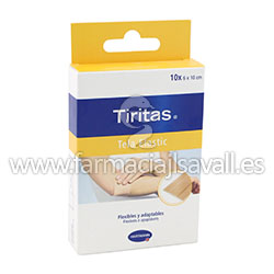 TIRITAS TELA ELASTIC HARTMANN 6 X 10 CM 10 UDS