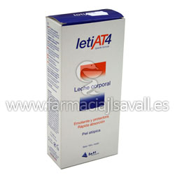 LETI AT4 LECHE CORPORAL 250 ML