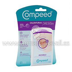 COMPEED CALENTURAS INVISIBLE 15 PARCHES