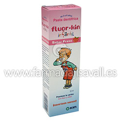 FLUOR-KIN INFANTIL PASTA DENTIFRICA SABOR FRESA 50 ML