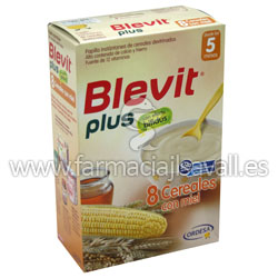 BLEVIT PLUS 8 CEREALES CON MIEL 300 G